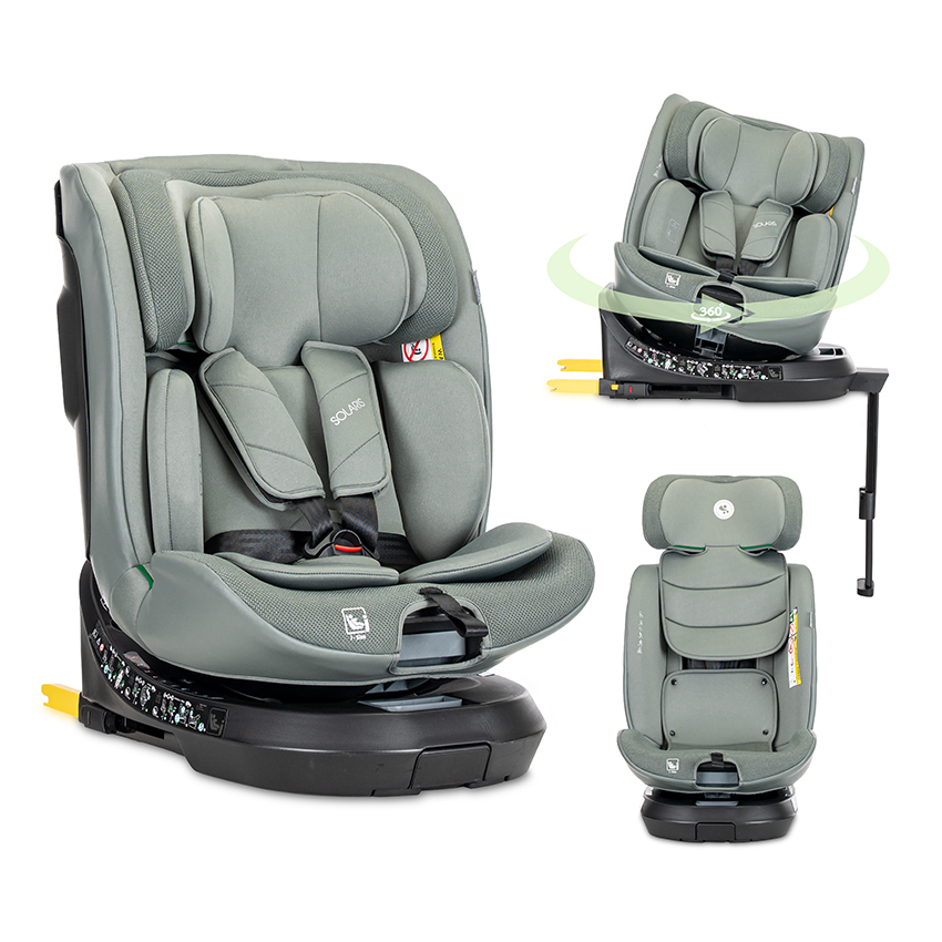 АВТОСТОЛ SOLARIS GREEN i-Size ISOFIX 40-150 CM SUP
