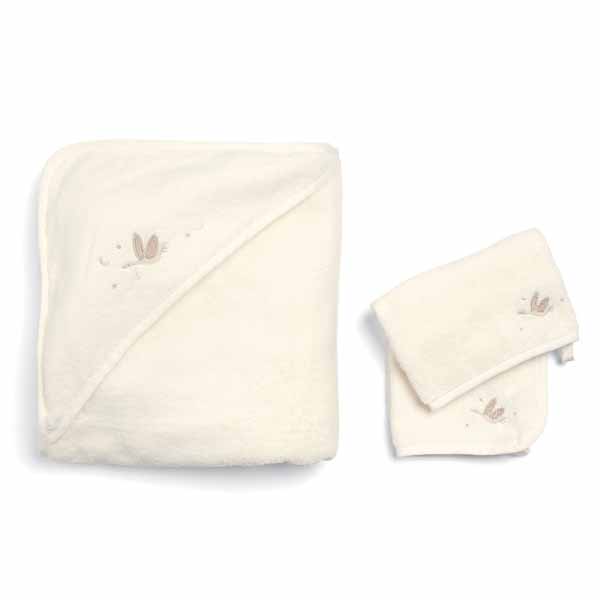 Mamas & Papas Towel Set 3 Pieces - Welcome To The World Duckling