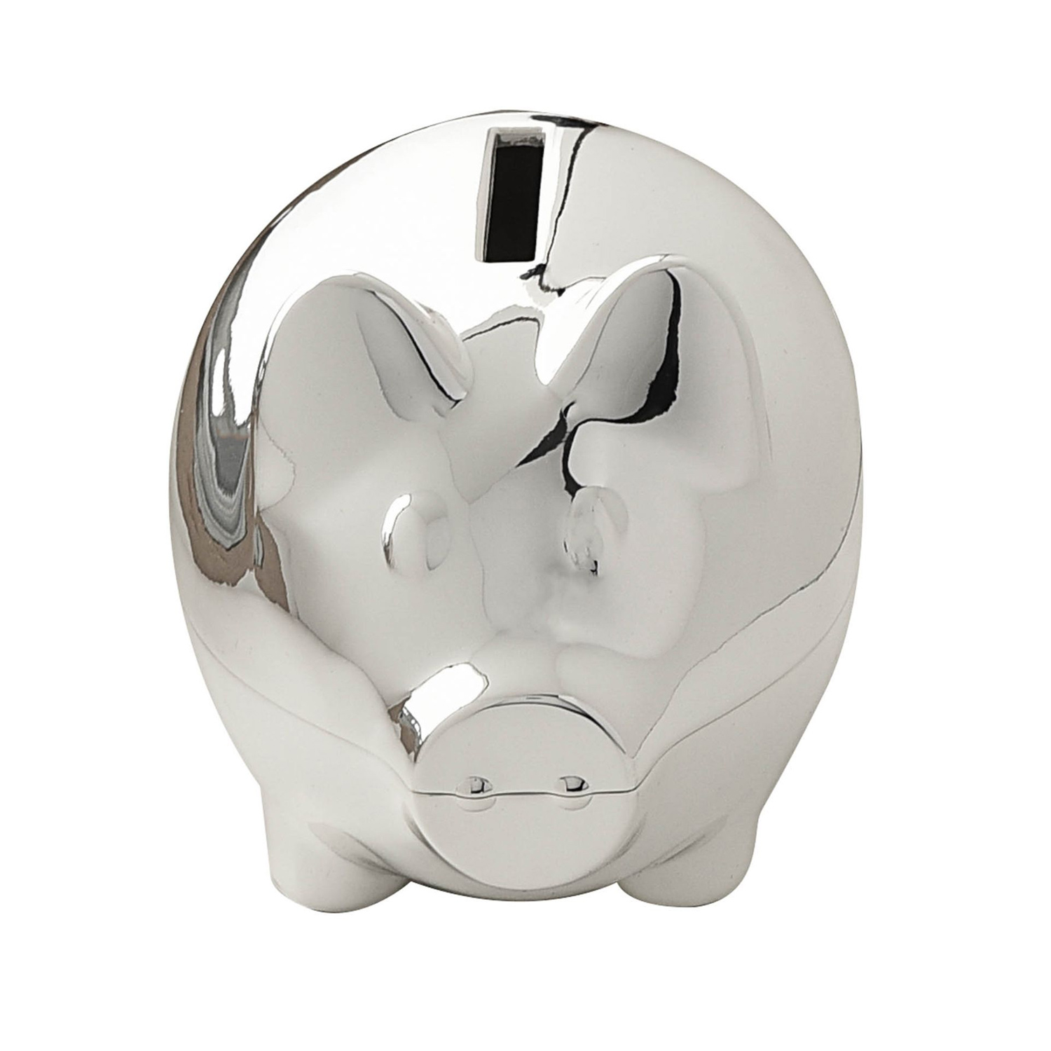 Widdop Bambino Silver-plated piggy bank - Piggy