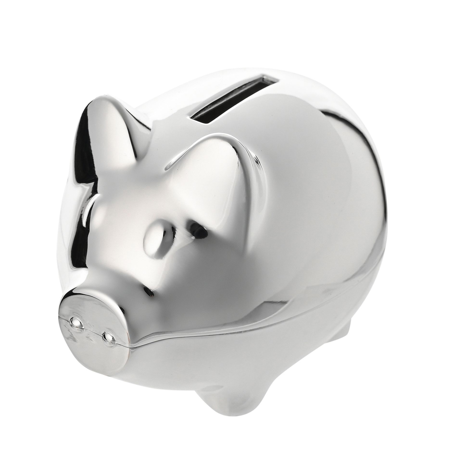 Widdop Bambino Silver-plated piggy bank - Piggy