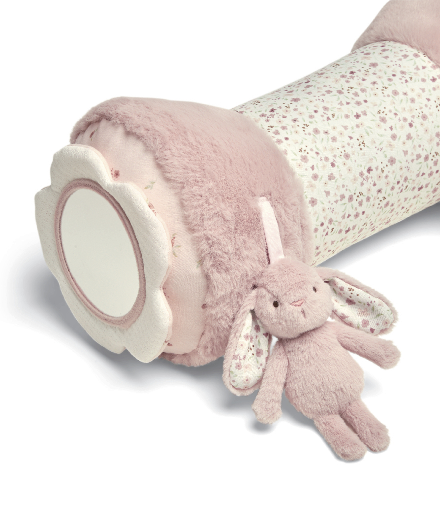 Mamas & Papas Играчка Tummy Time Roll - Welcome to the world Pink