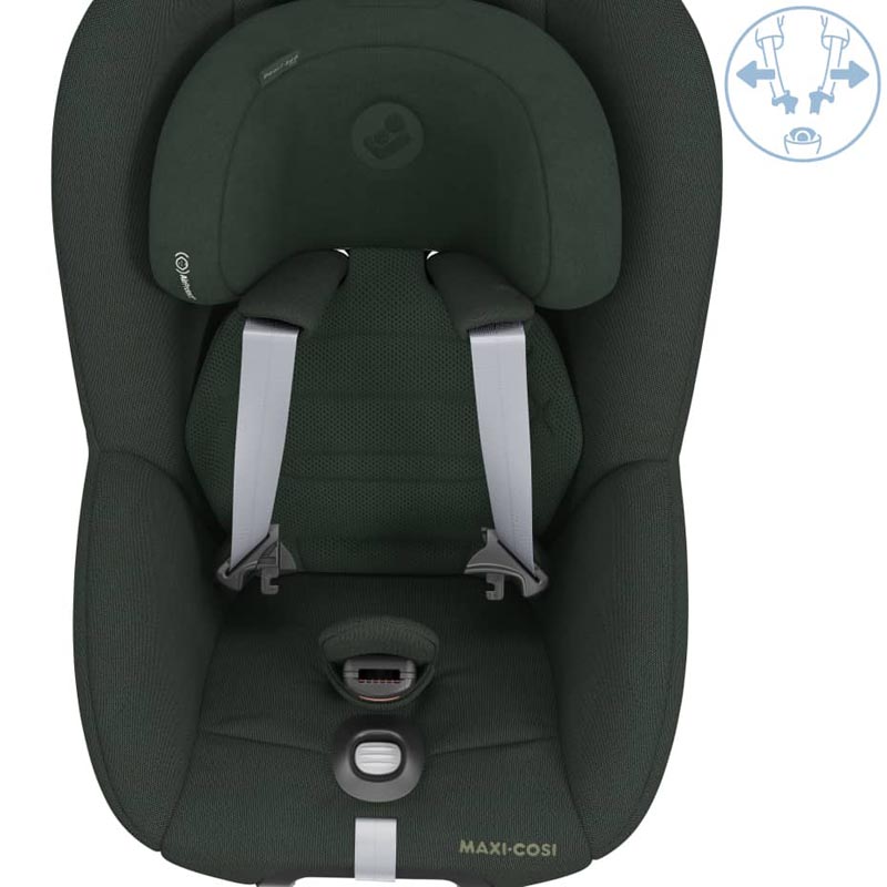 Maxi-Cosi Стол за кола 3м-4г Pearl 360 Pro - Authentic Green