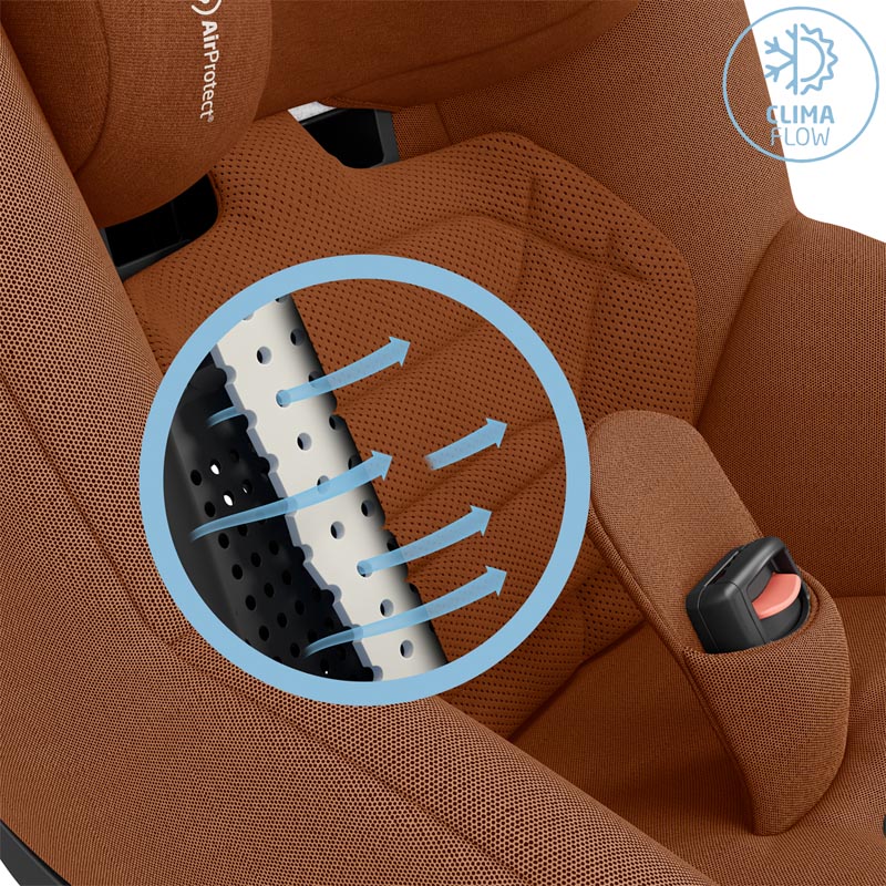 Maxi-Cosi Стол за кола 3м-4г Pearl 360 Pro - Authentic Terra