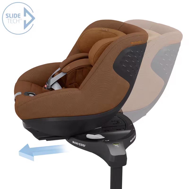 Maxi-Cosi Car seat from 3 months up to 4 years Pearl 360 Pro - Authentic Cognac