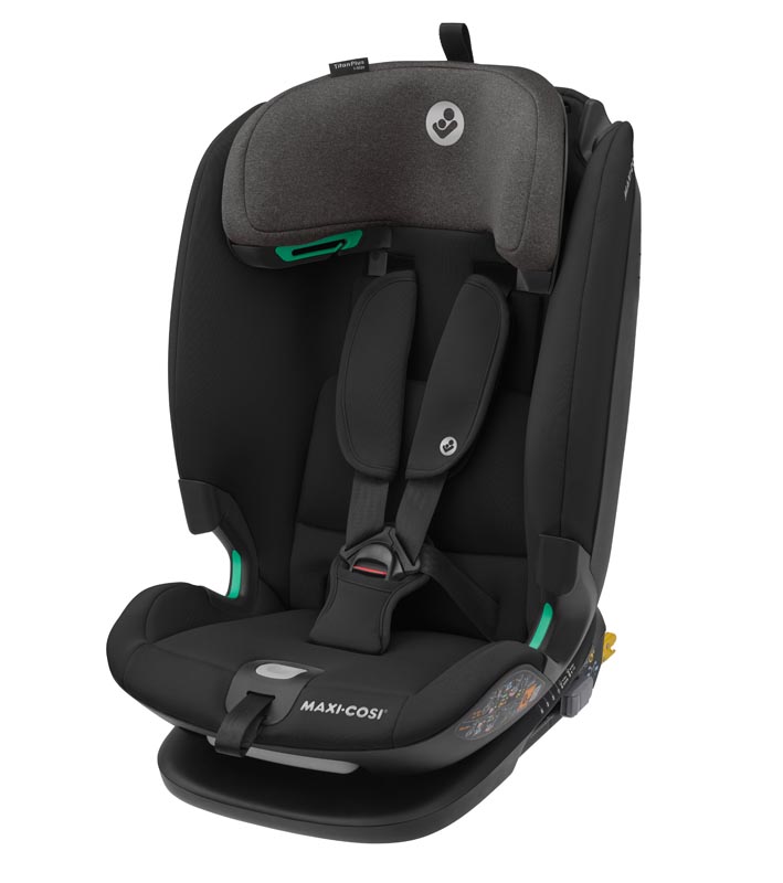 Maxi-Cosi Стол за кола 9-36кг Titan Plus i-Size Authentic Black