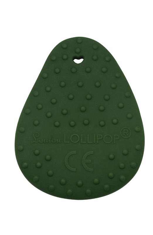 Loulou LOLLIPOP Силиконова гризалка Avocado