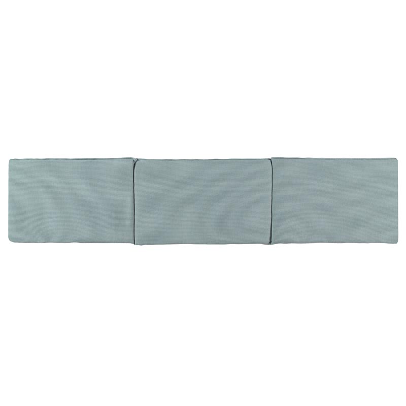 Baby Clic Bumper 60x70x60cm - Waffle Grey/Mint