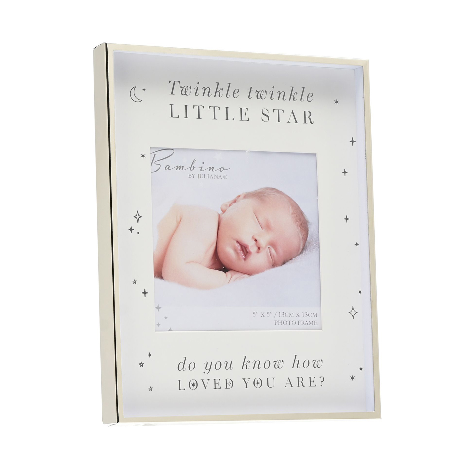 Widdop Bambino Посребрена рамка за снимка - Twinkle Twinkle