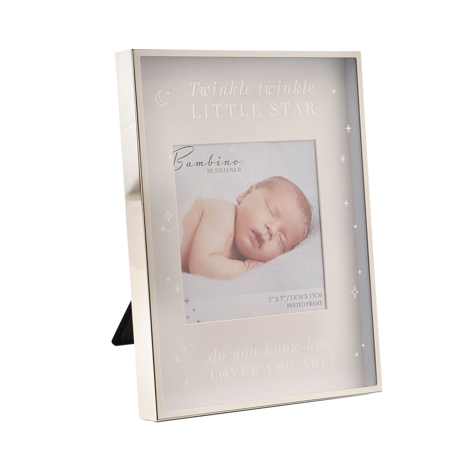 Widdop Bambino Посребрена рамка за снимка - Twinkle Twinkle