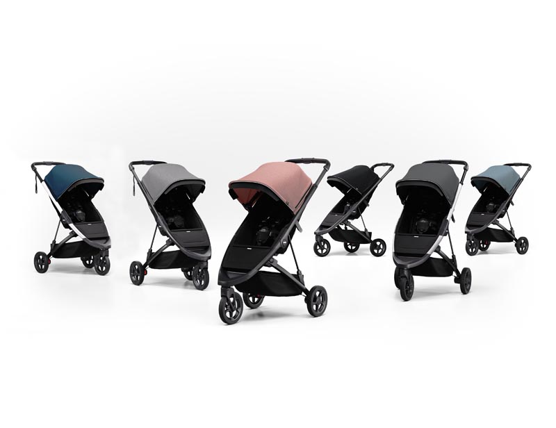 Thule Количка Spring - Misty Rose/шаси Black