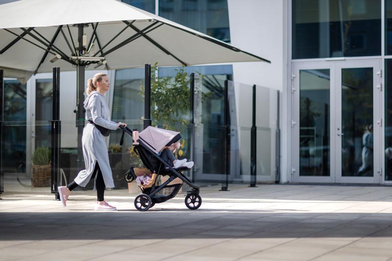 Thule Количка Spring - Soft Beige/шаси Black