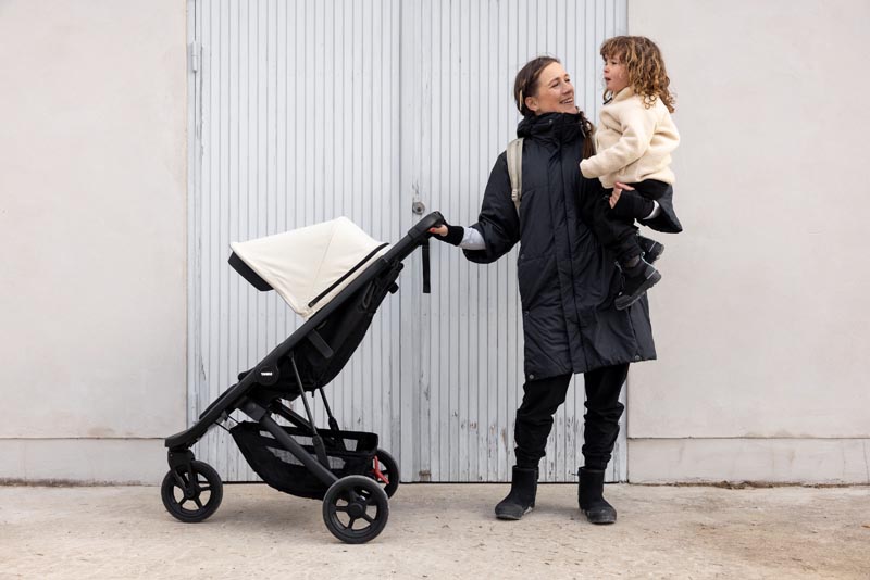 Thule Количка Spring - Soft Beige/шаси Black