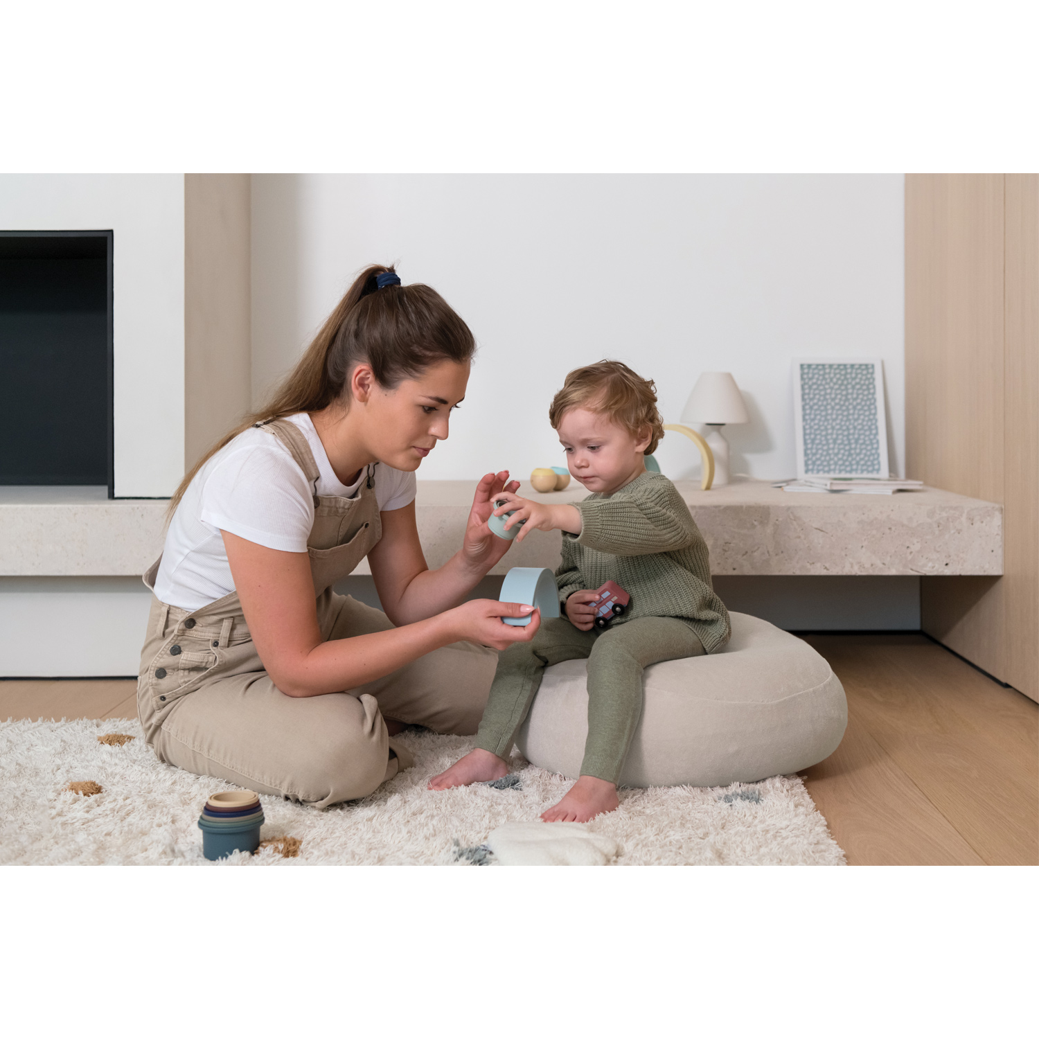 Doomoo Relax cover Transforming cover for Buddy nursing pillow - Almond