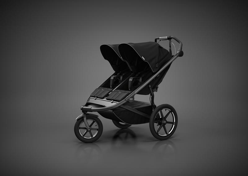 Thule Twin Stroller Urban Glide Black ‒