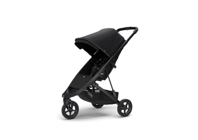 Thule Количка Spring - Midnight Black/шаси Black