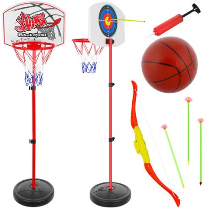 Kruzzel Basketball and Archery Set