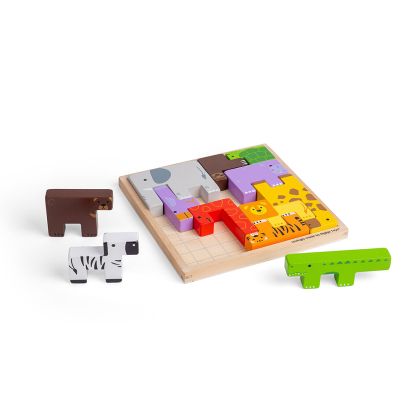 Animal puzzle/tangram – Bigjigs