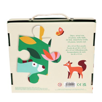 Floor puzzle (24 pieces) - Forest - Rex London