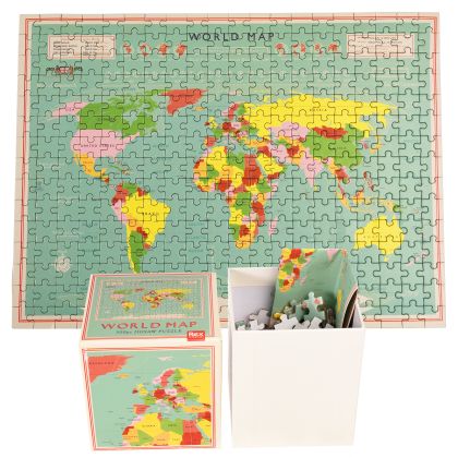 Puzzle (300 pieces) - World Map - Rex London