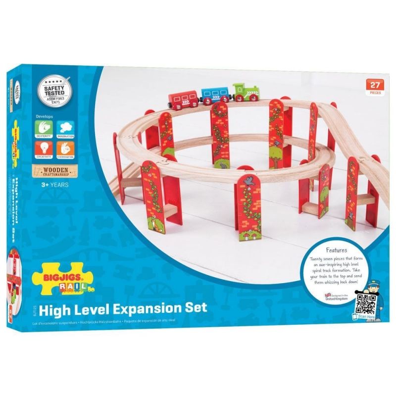Bigjigs- Wooden track with rails