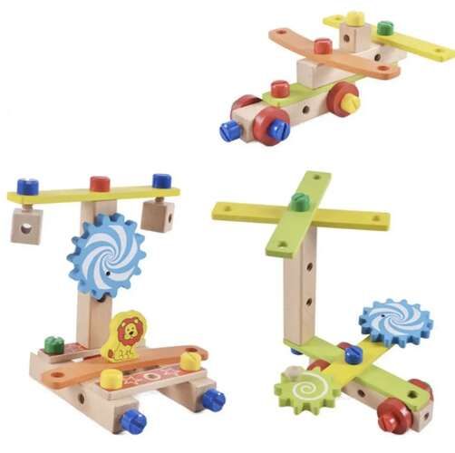 Self-assembly wooden chair for children - Kruzzel