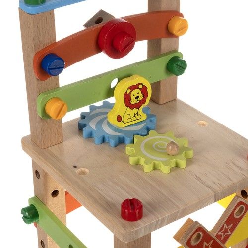 Self-assembly wooden chair for children - Kruzzel