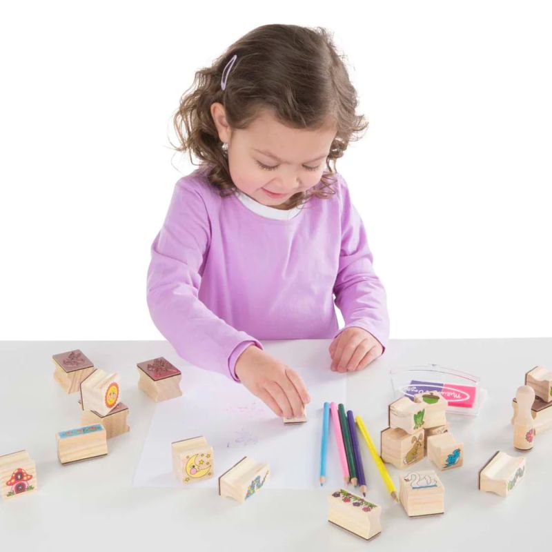 Творчески комплект печати вълшебна градина - Melissa & Doug