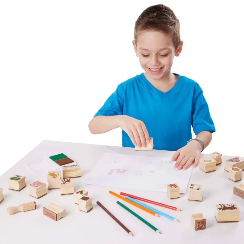 Творчески комплект печати - Ферма - Melissa & Doug