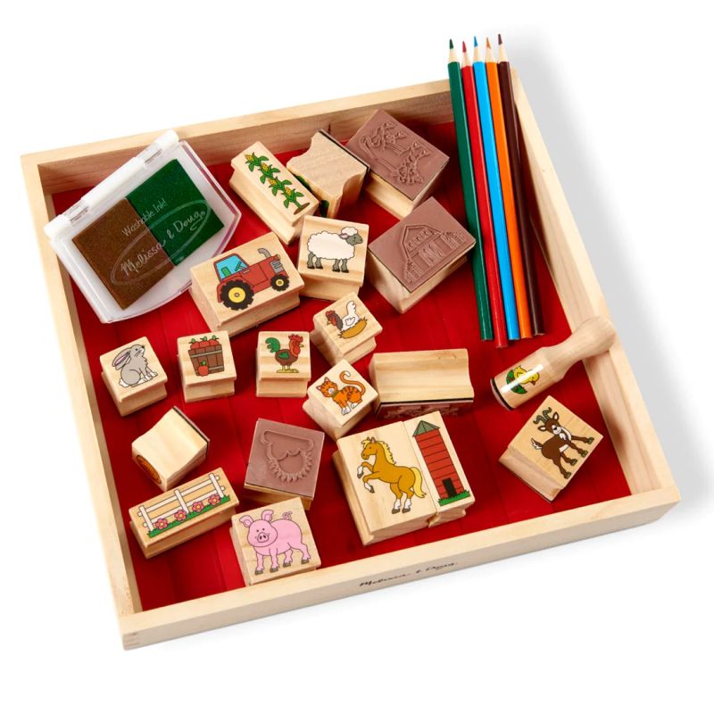 Творчески комплект печати - Ферма - Melissa & Doug
