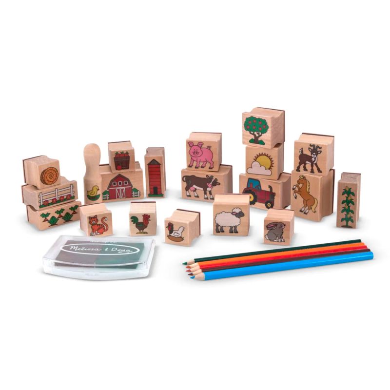 Творчески комплект печати - Ферма - Melissa & Doug