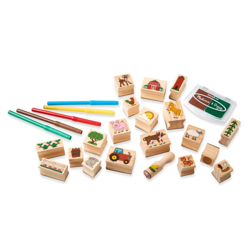 Творчески комплект печати - Ферма - Melissa & Doug