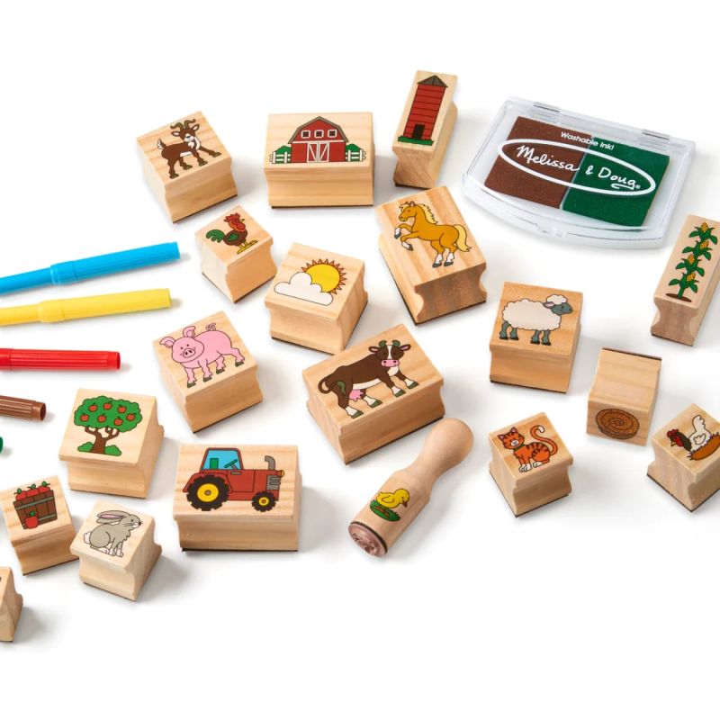 Творчески комплект печати - Ферма - Melissa & Doug