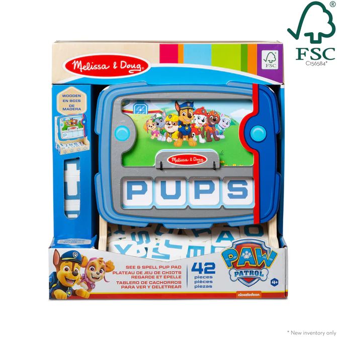 Образователна игра на думи PAW Patrol - Melissa & Doug
