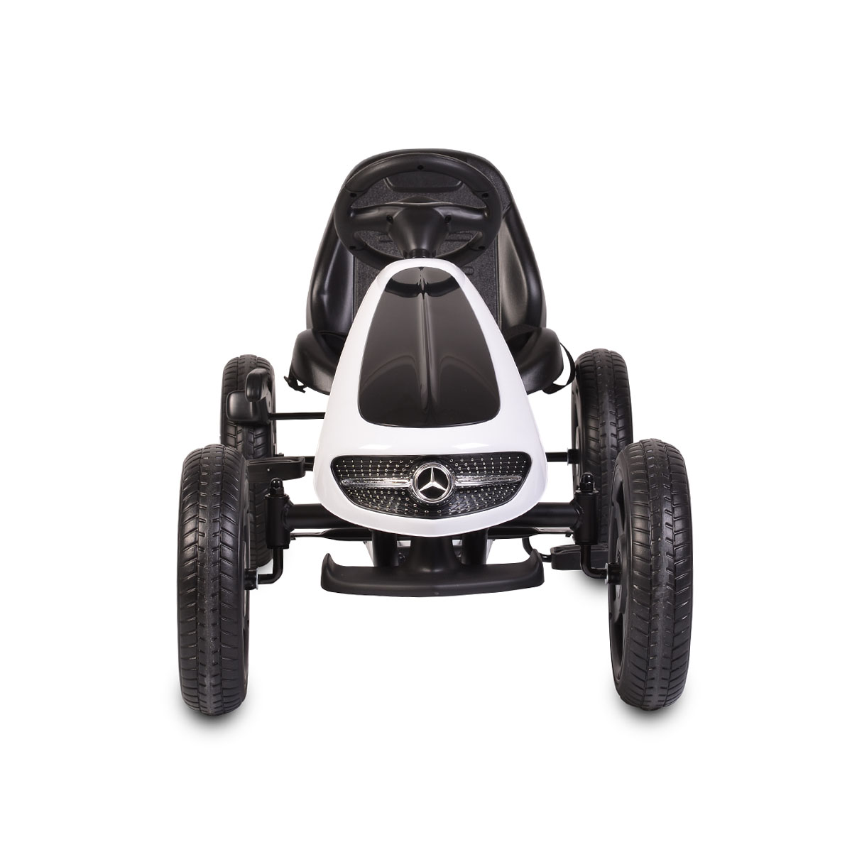 Go Kart Mercedes Benz EVA white