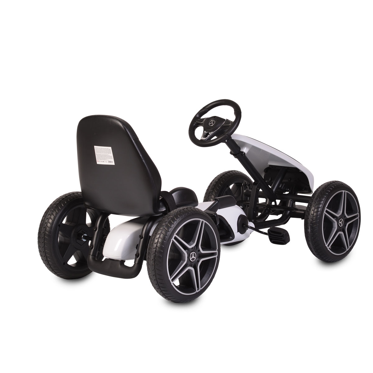Go Kart Mercedes Benz EVA white
