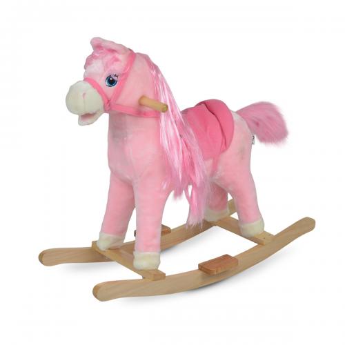 Plush rocking horse Rose