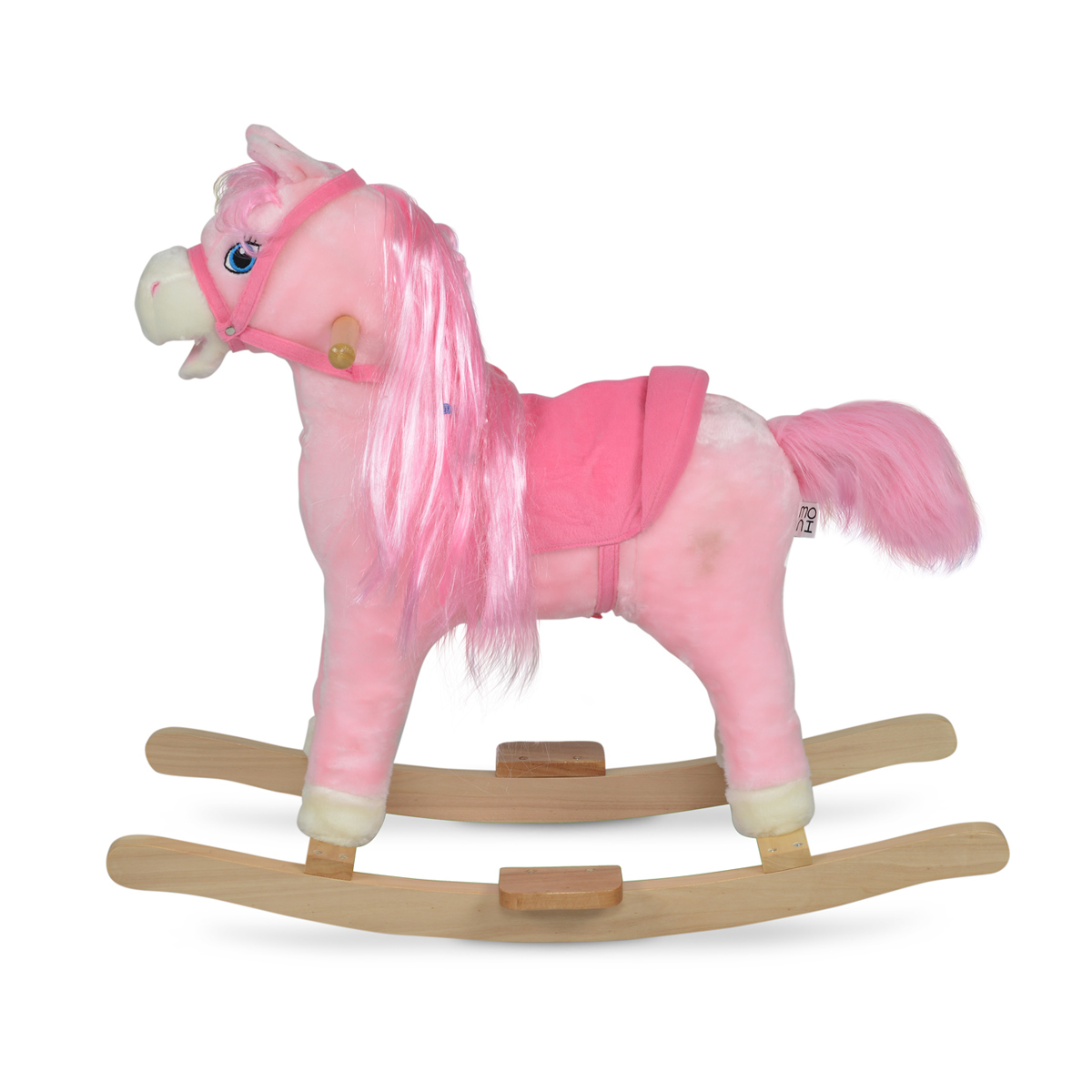 Plush rocking horse Rose