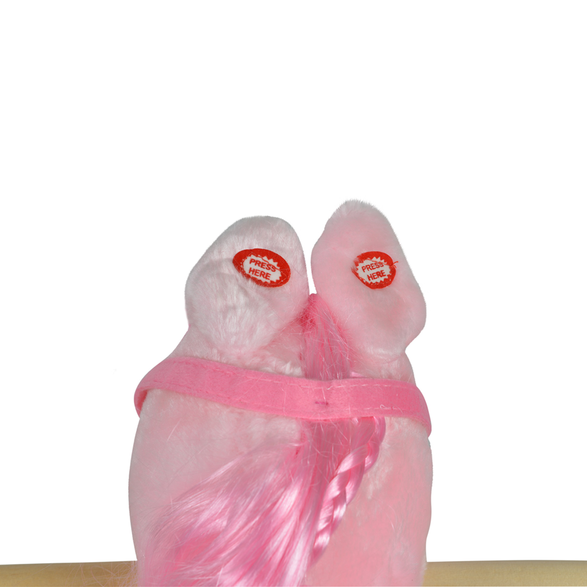 Plush rocking horse Rose