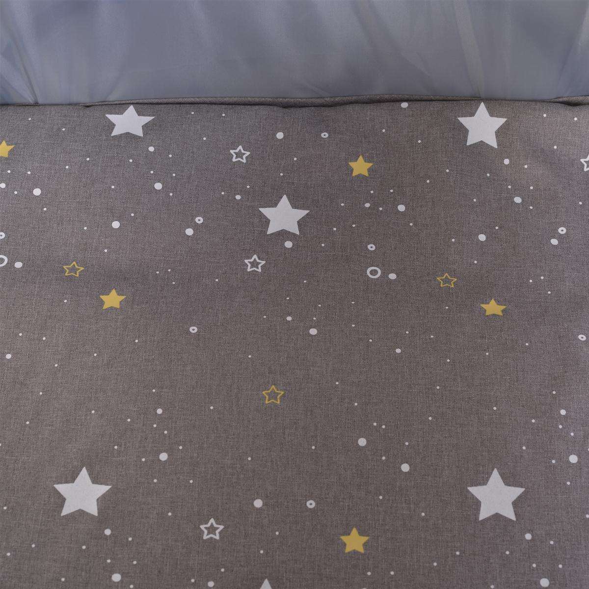 Baby crib Once upon a time 3 gray