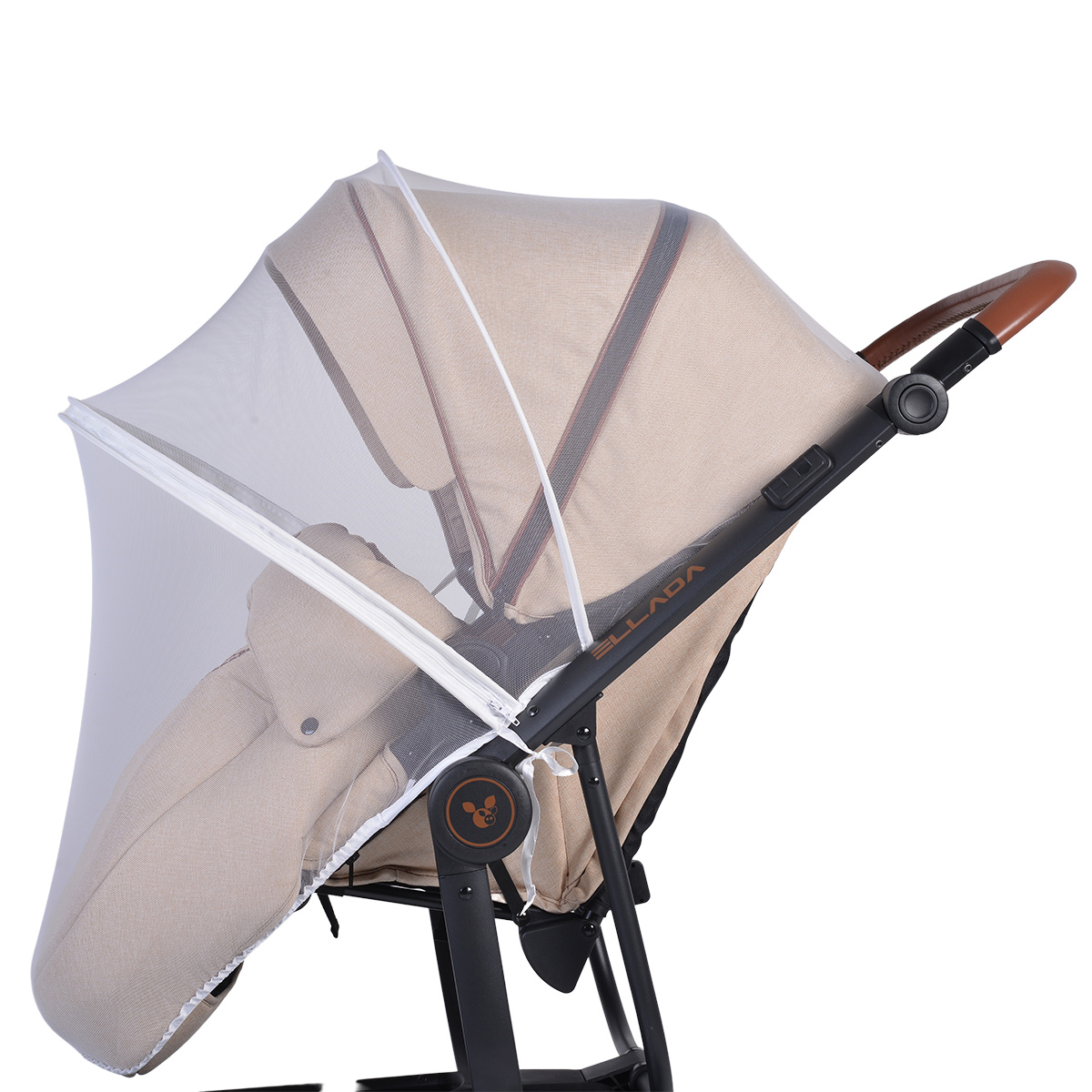 Mosquito net white.