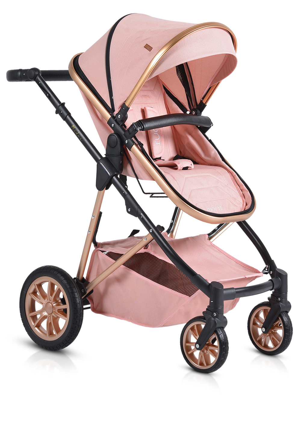 Combined stroller 2 in 1 Midas pink