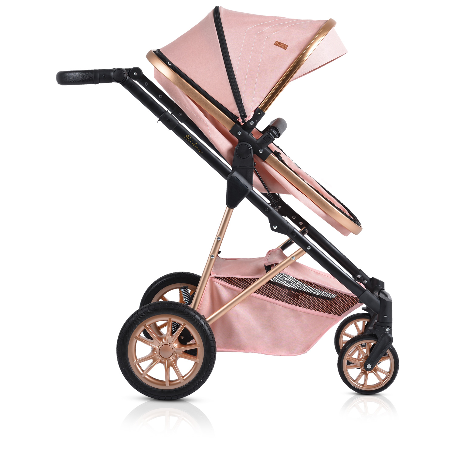 Combined stroller 2 in 1 Midas pink