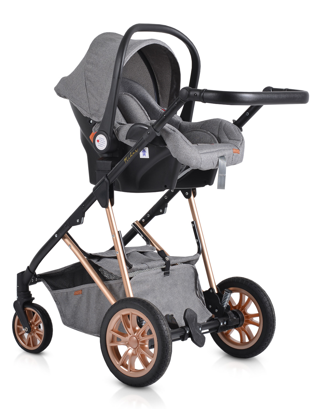 Baby stroller Midas grey