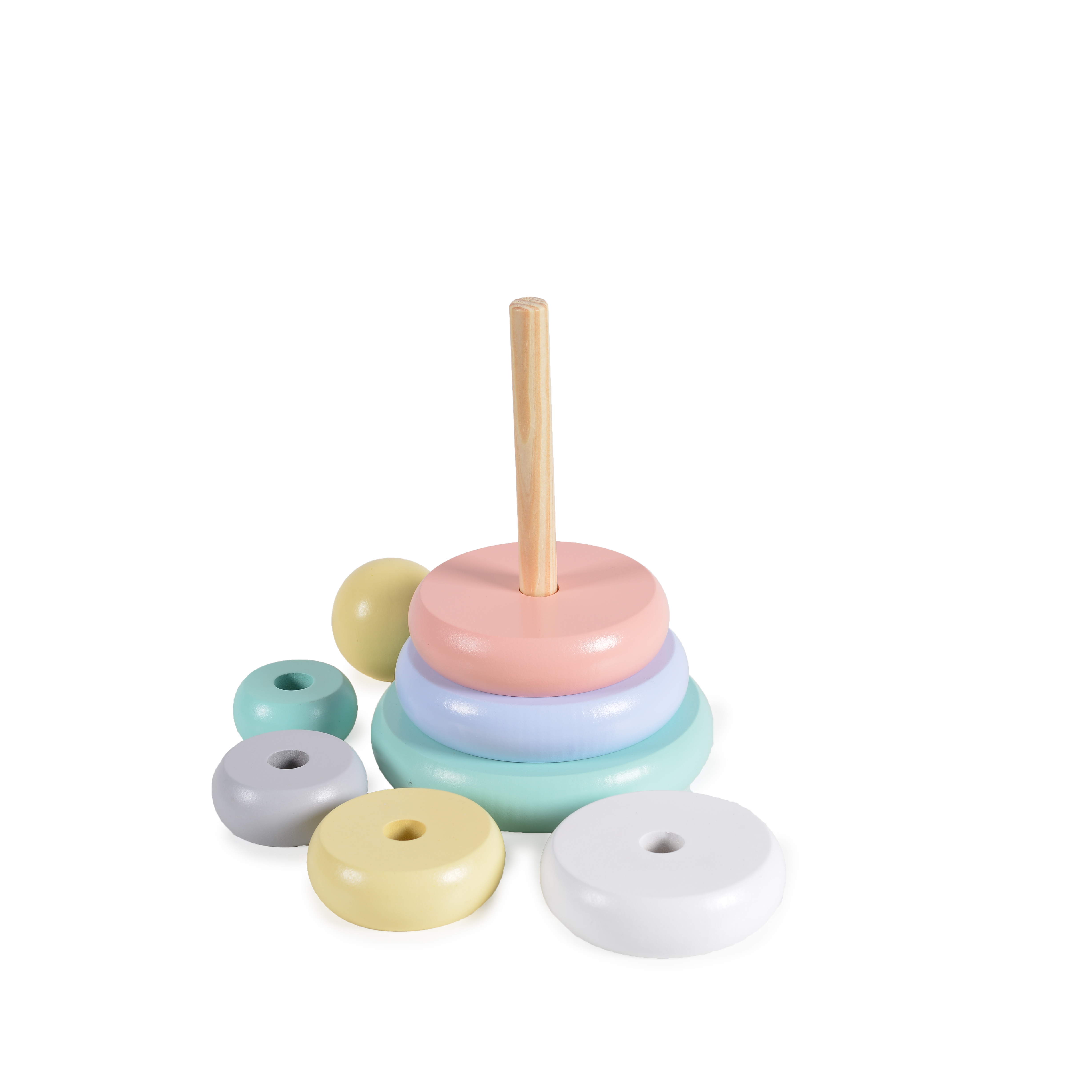 Wooden Stacking rings 2542