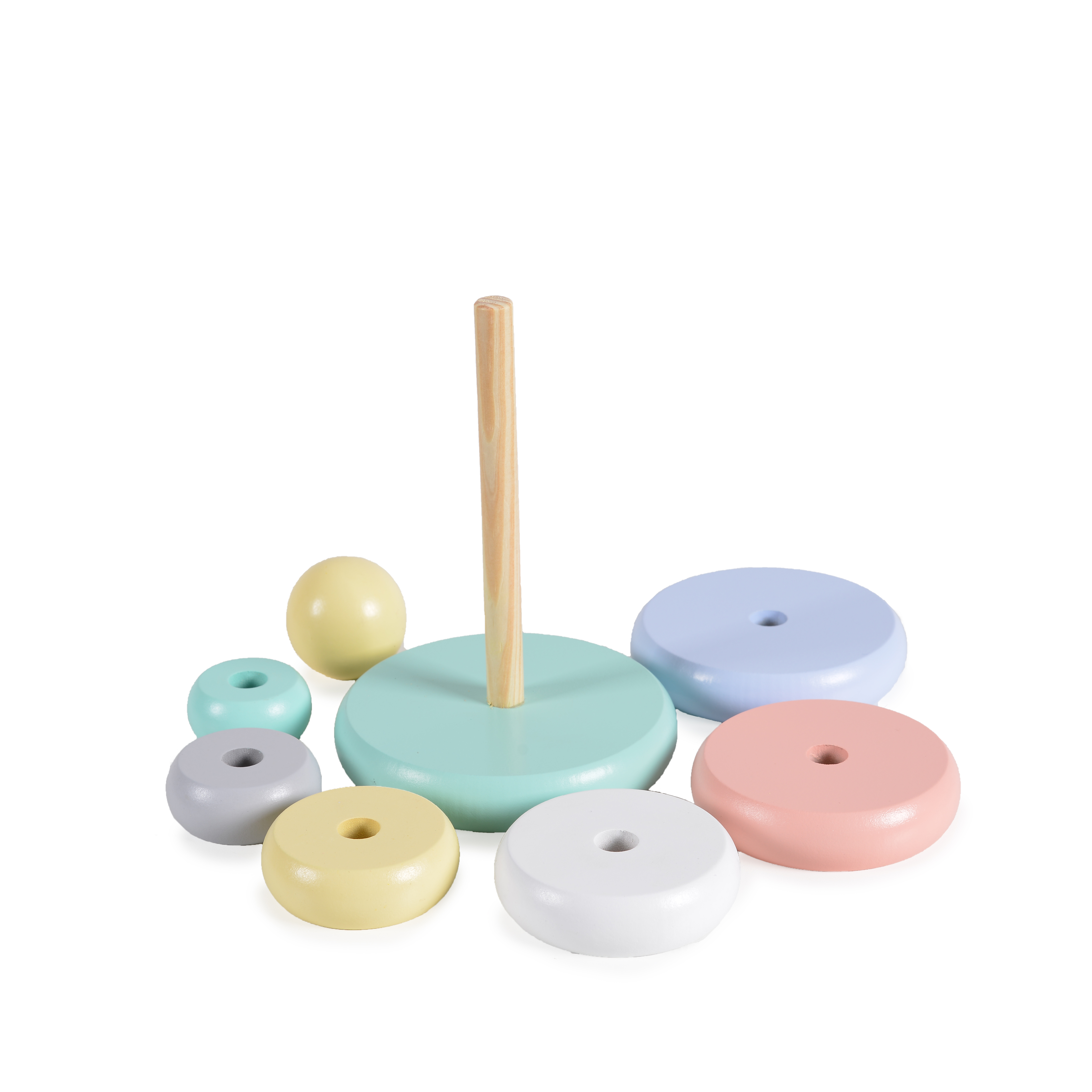 Wooden Stacking rings 2542