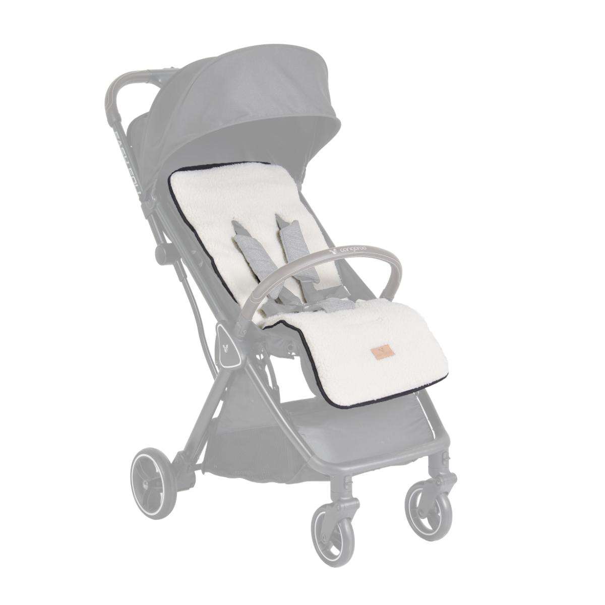 Stroller pad Luxe black