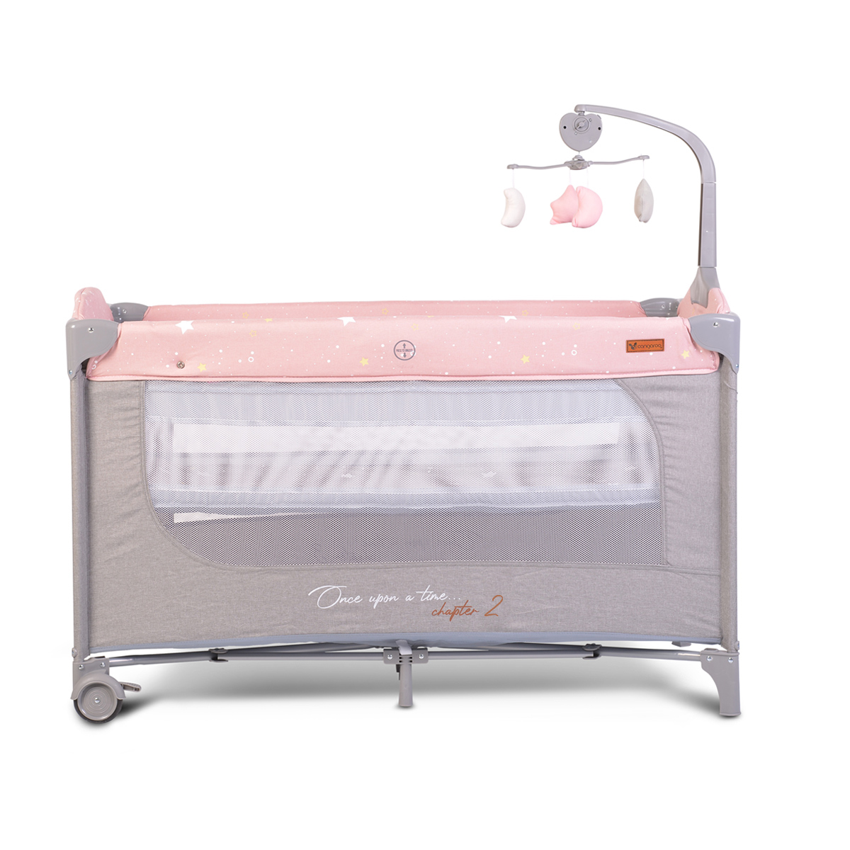 Folding cot Once upon a time 2 pink