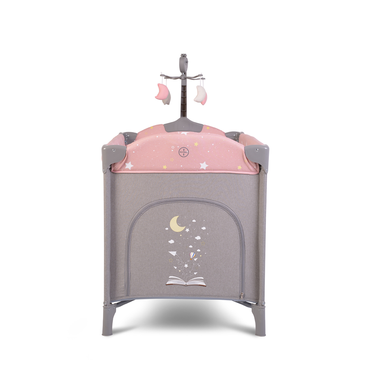 Folding cot Once upon a time 2 pink