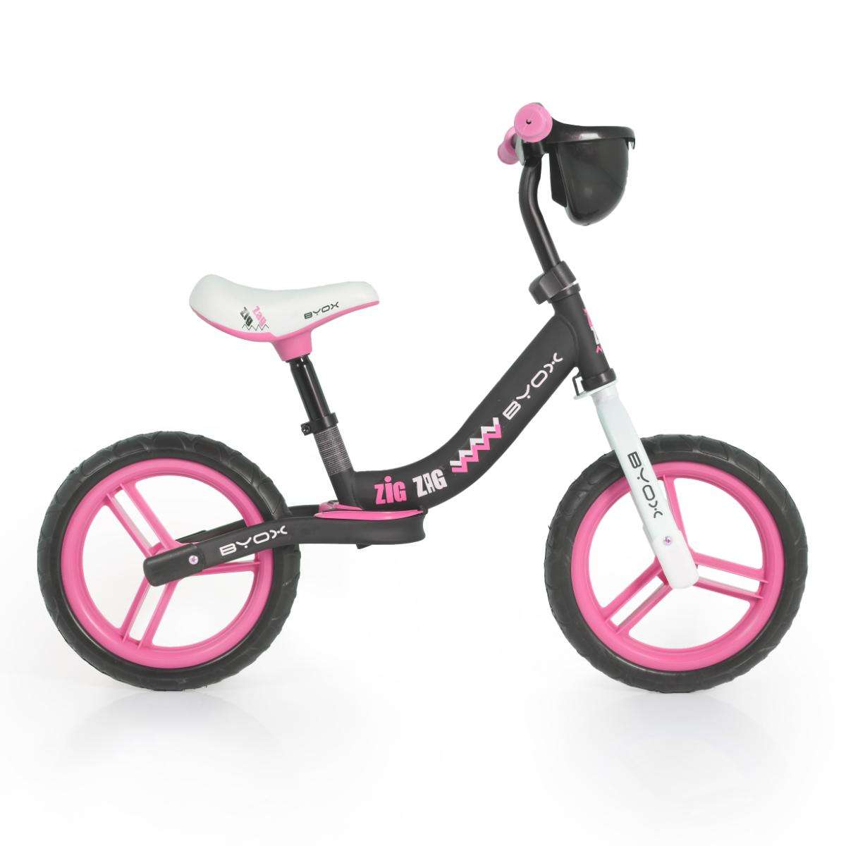 Balance bicycle Zig Zag pink