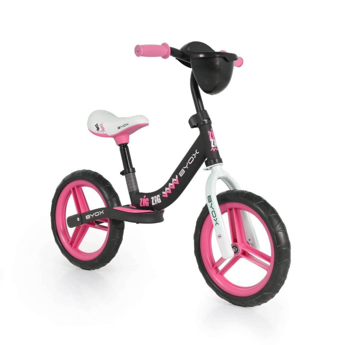 Balance bicycle Zig Zag pink